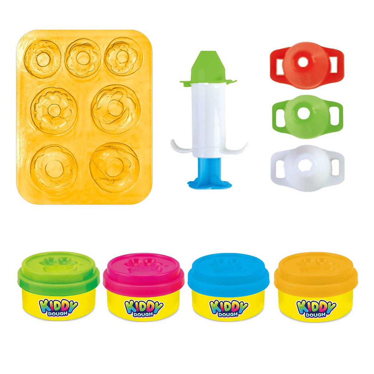 Fiesta con Donuts - Juego De Modelar Kiddy Dough