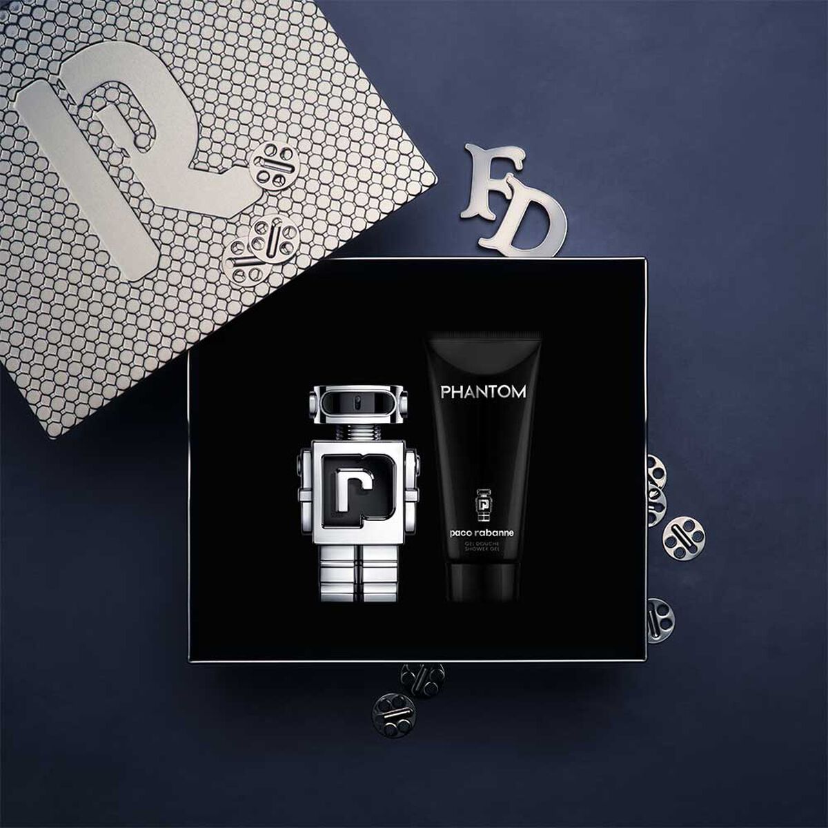 Set Paco Rabanne Phantom EDT 50 ml + Gel de Ba&ntilde;o 100 ml