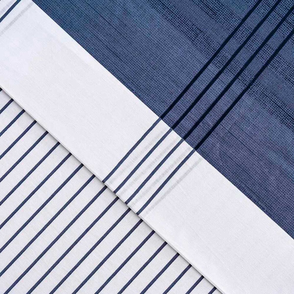 Juego de S&aacute;banas Elements & Co 200 Hilos King Bluemoon Azul