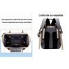 Mochila Maternal Lubabycas Impermeable con Accesorios Rosada