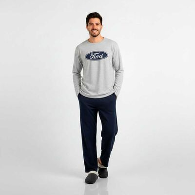 Pijama Larga Ford Hombre Licencias