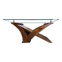 Mesa de Centro Living Factory Gaviota Nogal