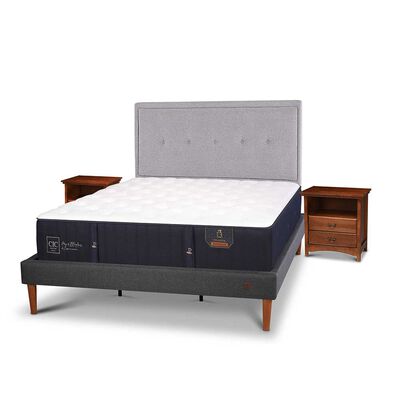 Imagen 2 del producto Cama Europea CIC King Premium + Respaldo + Veladores