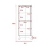 Alacena TuHome 4 Puertas Bi Color Blanco Duna