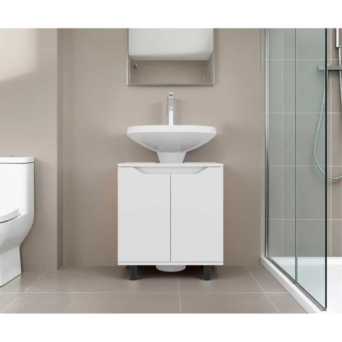 Mueble para Lavamanos Tuhome Marlo Blanco