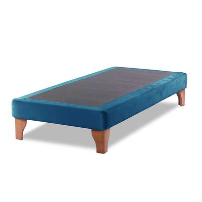 Imagen 2 del producto Base Europea Dividida Latam Home 1 Plaza Zen Tela Velvet Azul Petroleo