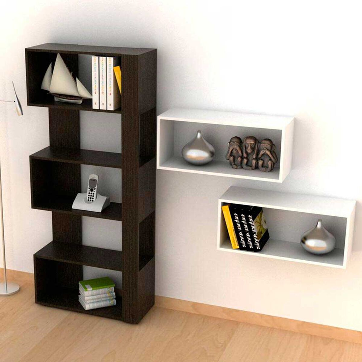 Biblioteca Beijing + Mesa de Centro Beij&iacute;n