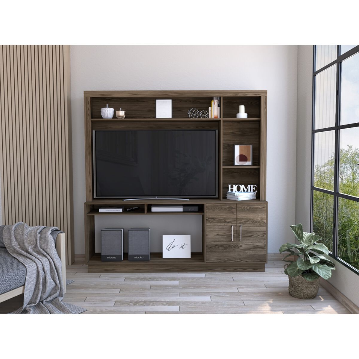 Estante TV TuHome Cantabria 55" Coñac