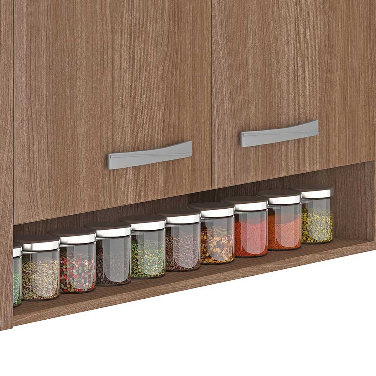Mueble de Cocina Aereo Vekkahome Nido Café