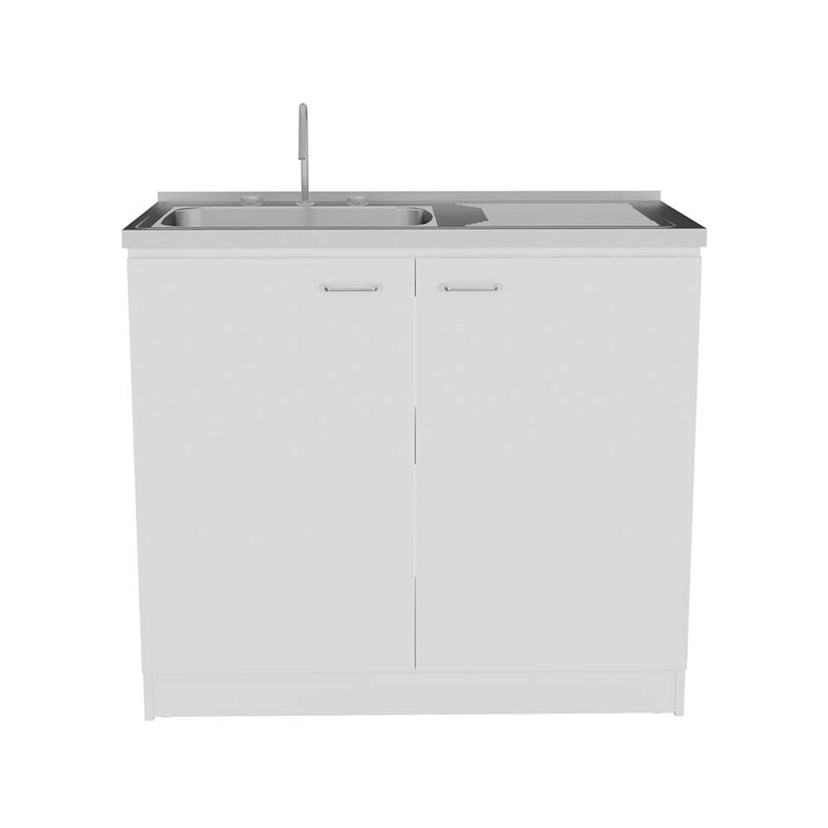 Mueble de Cocina Inferior TuHome Napoles 2 Puertas Blanco