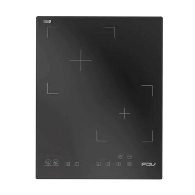 Encimera Vitrocer&aacute;mica FDV Vitro 2 Black 2.0 2 Quemadores Negro