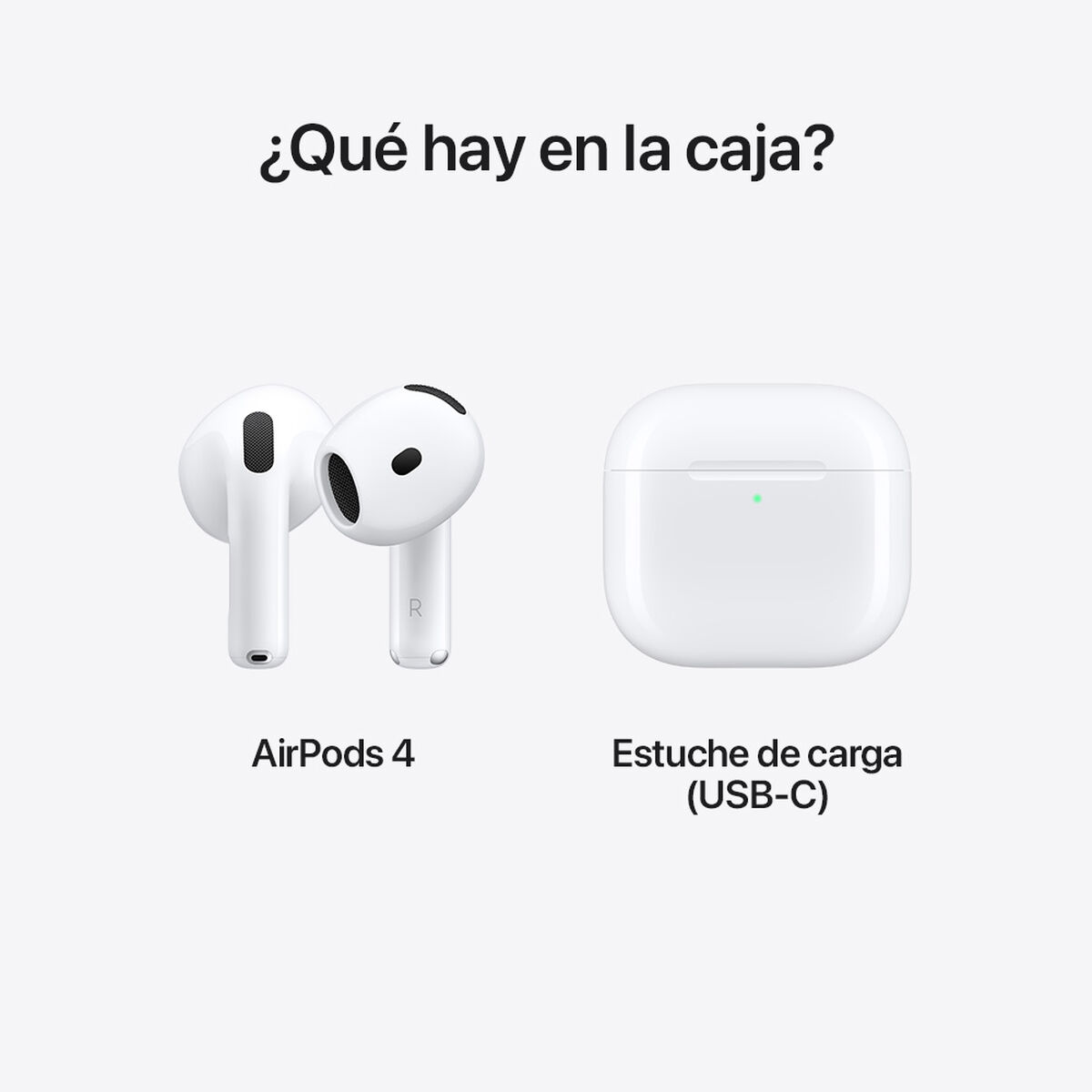 Aud&iacute;fonos Apple Airpods 4 con Cancelaci&oacute;n de Ruido