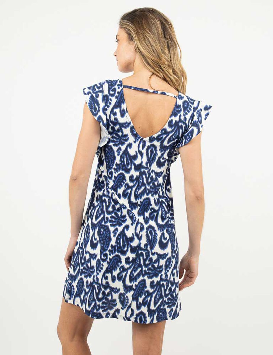 Vestido Corto Sin Mangas Mujer Zibel
