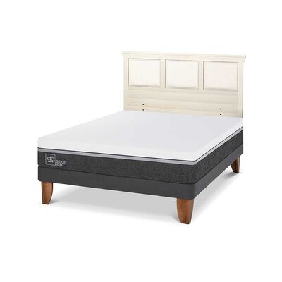 Imagen 2 del producto Cama Europea CIC 2 Plazas Ortopedic Advance + Respaldo Torino Alpino