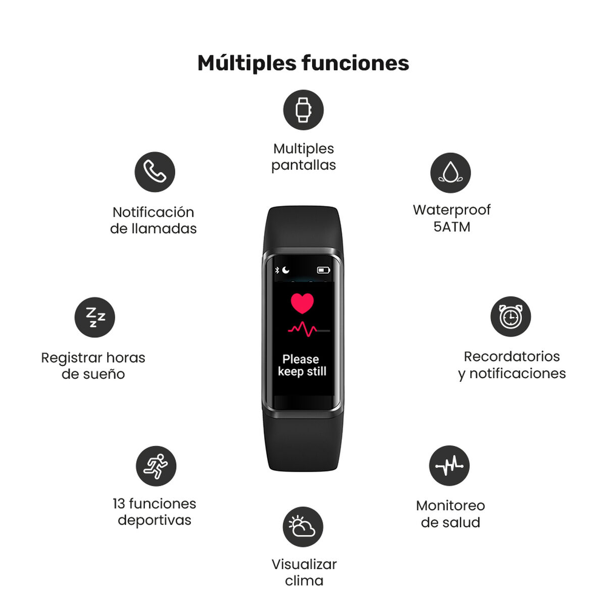 Smartwatch Lhotse Urban GT 1,69" Negro