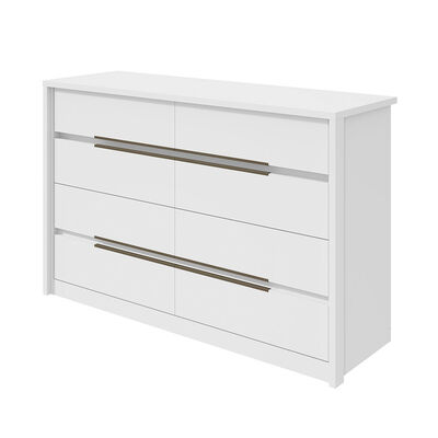 C&oacute;moda Di Poretti Design Urban 8 Cajones Blanco