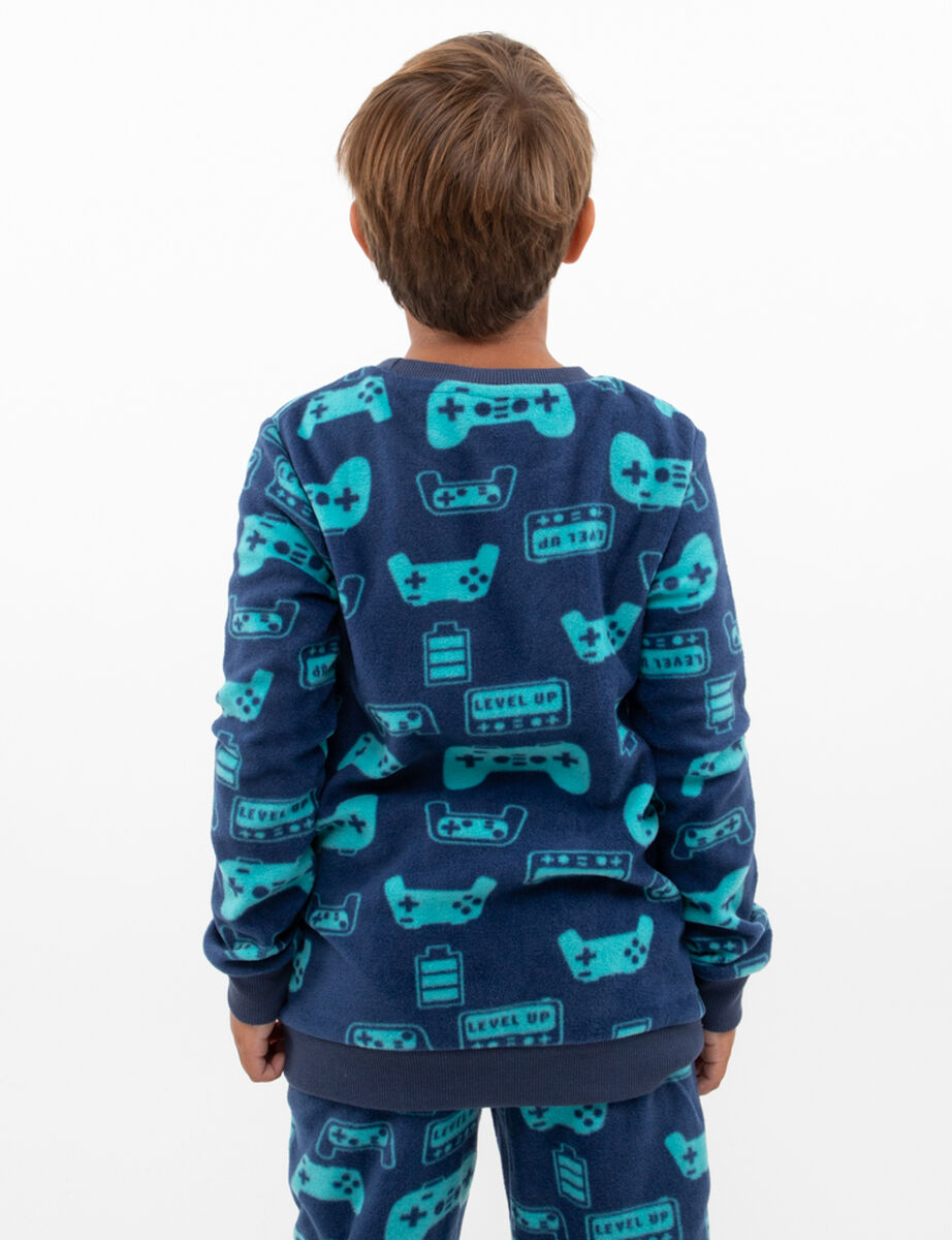 Pijama Polar Niño Chess