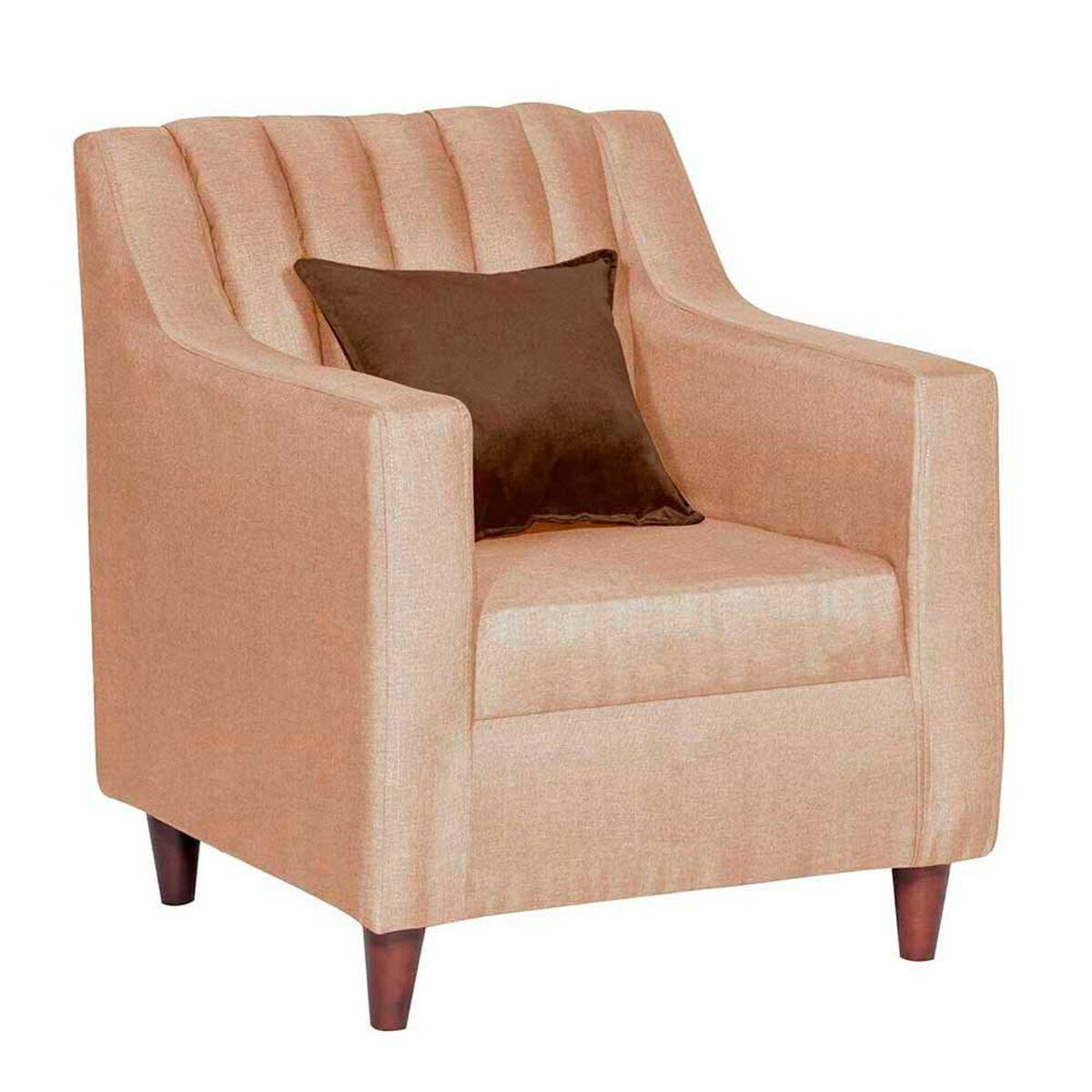 Juego de Living Dise&ntilde;o A&M Home Isabella Sof&aacute; 3 Cuerpos + 2 Sillones 1 Cuerpo Beige