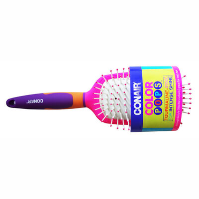 Cepillo Cuadrado Acolchado Color Pops Rosado