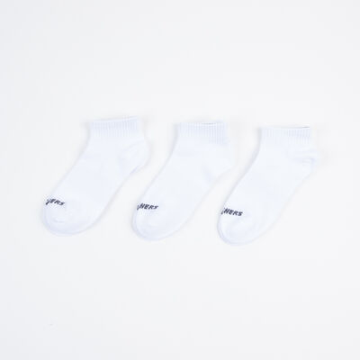 Imagen 2 del producto Pack 3 Calcetin Unisex Skechers Blanco, Negro