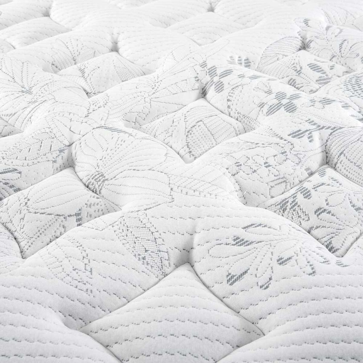 Cama Europea Flex 1,5 Plazas Majesty + Respaldo Modern Grafito