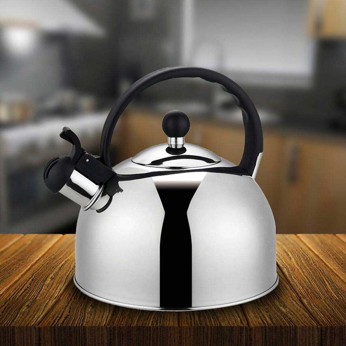 Tetera Acero Inoxidable Cuisine Nice 3 lt.