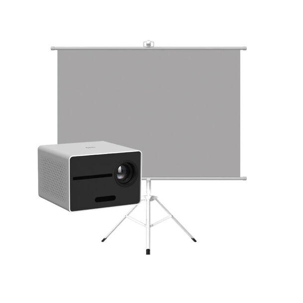 Kit Levo Proyector Halo + Telón Mural 60""