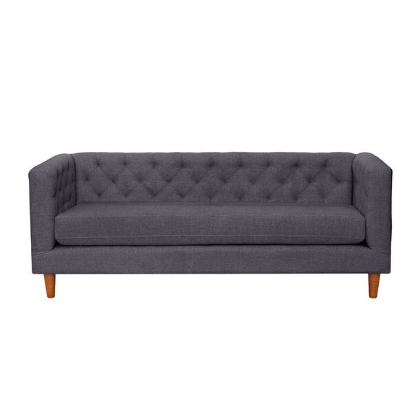Sofá Latam Home Brescia 3 Cuerpos Gris Oscuro