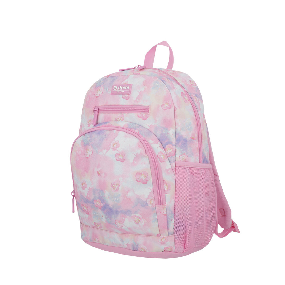 Multipack 5XT Mochila Ni&ntilde;a Xtrem Flores Rosado