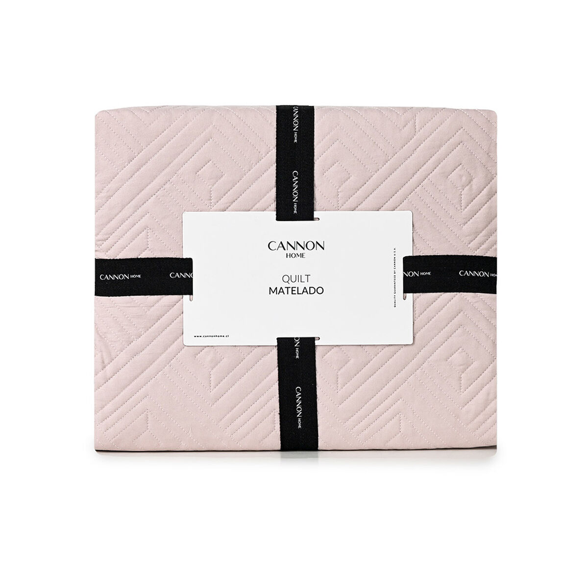 Quilt Cannon Matelado King Rosa