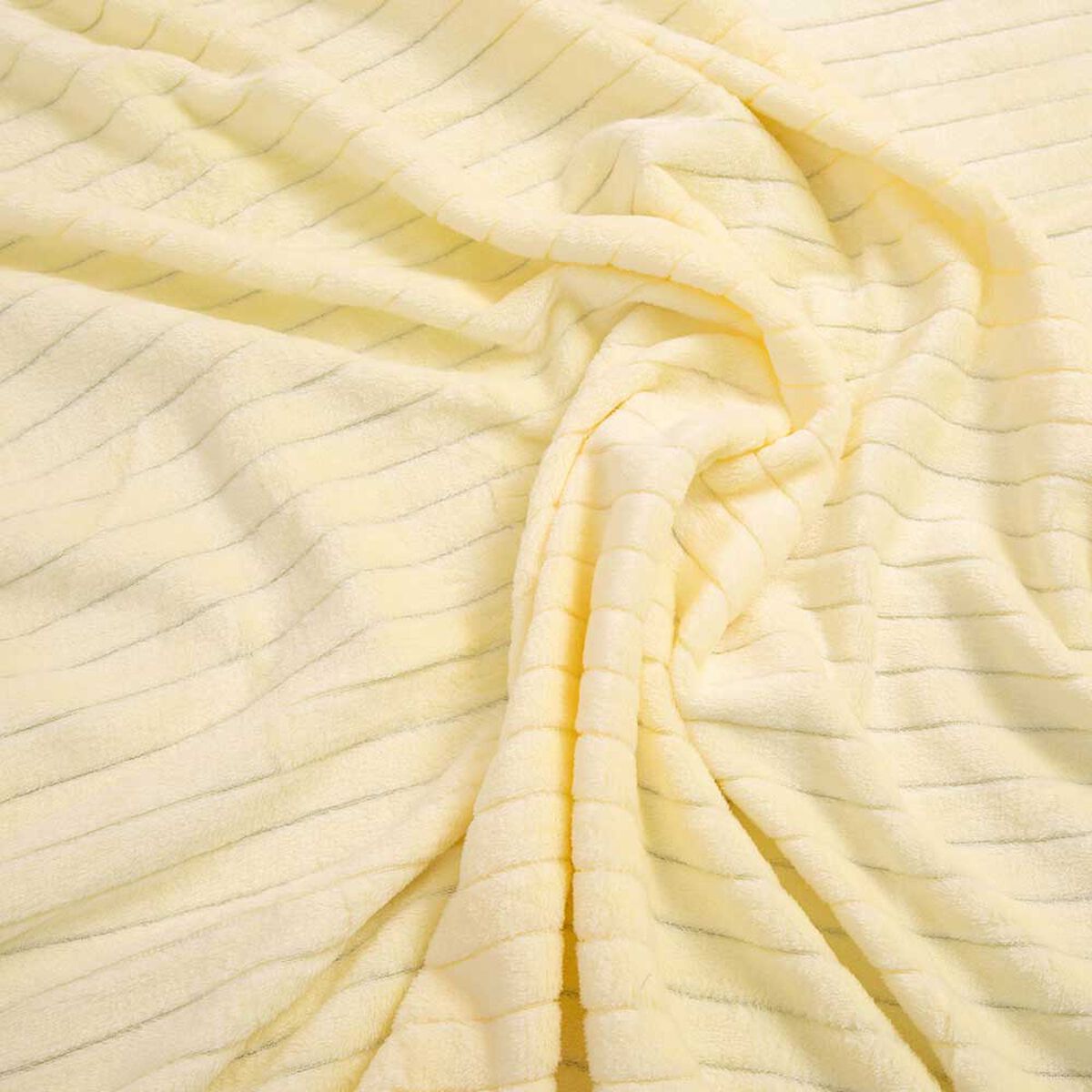 Frazada Poliéster Doral King Deluxe Amarillo