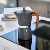Cafetera Italiana Simple Cook Volterra 6 Tazas Negro