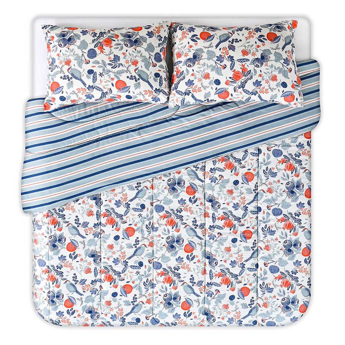 Cubrecama American Family 2 Plazas Citrus