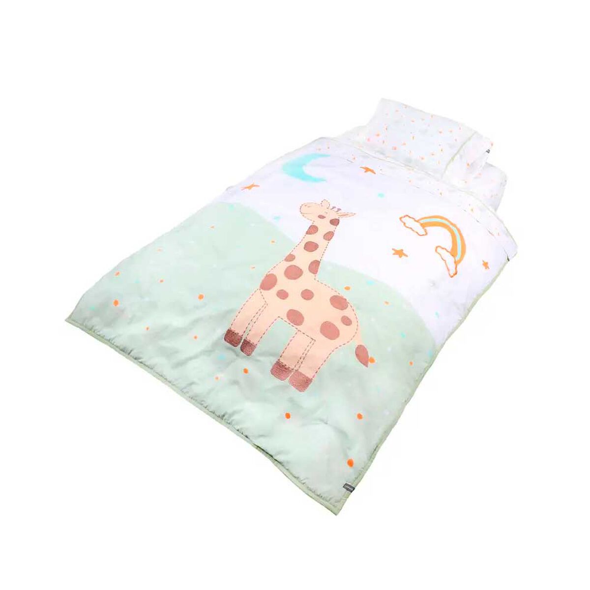 Set de Cuna Playard Sábanas Jirafa Infanti