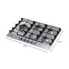 Encimera Samsung NA75D3030AS/ZS 5 Quemadores