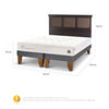 Cama Europea CIC Base Dividida 2 Plazas Cocopedic