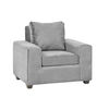 Juego de Living Innovamuebles Kahlo Sofá 3 Cuerpos + Dos Sillones 1 Cuerpo Gris