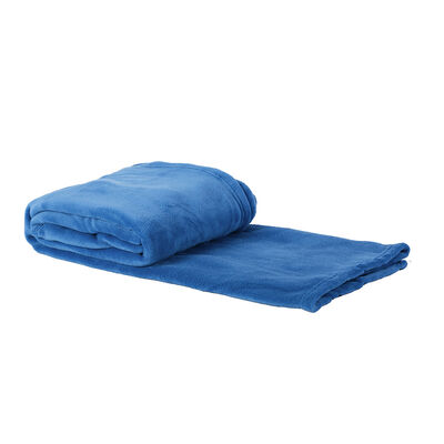 Imagen 2 del producto Manta Cojín de Poliéster U de Chile 120 x 200 cm. Azul