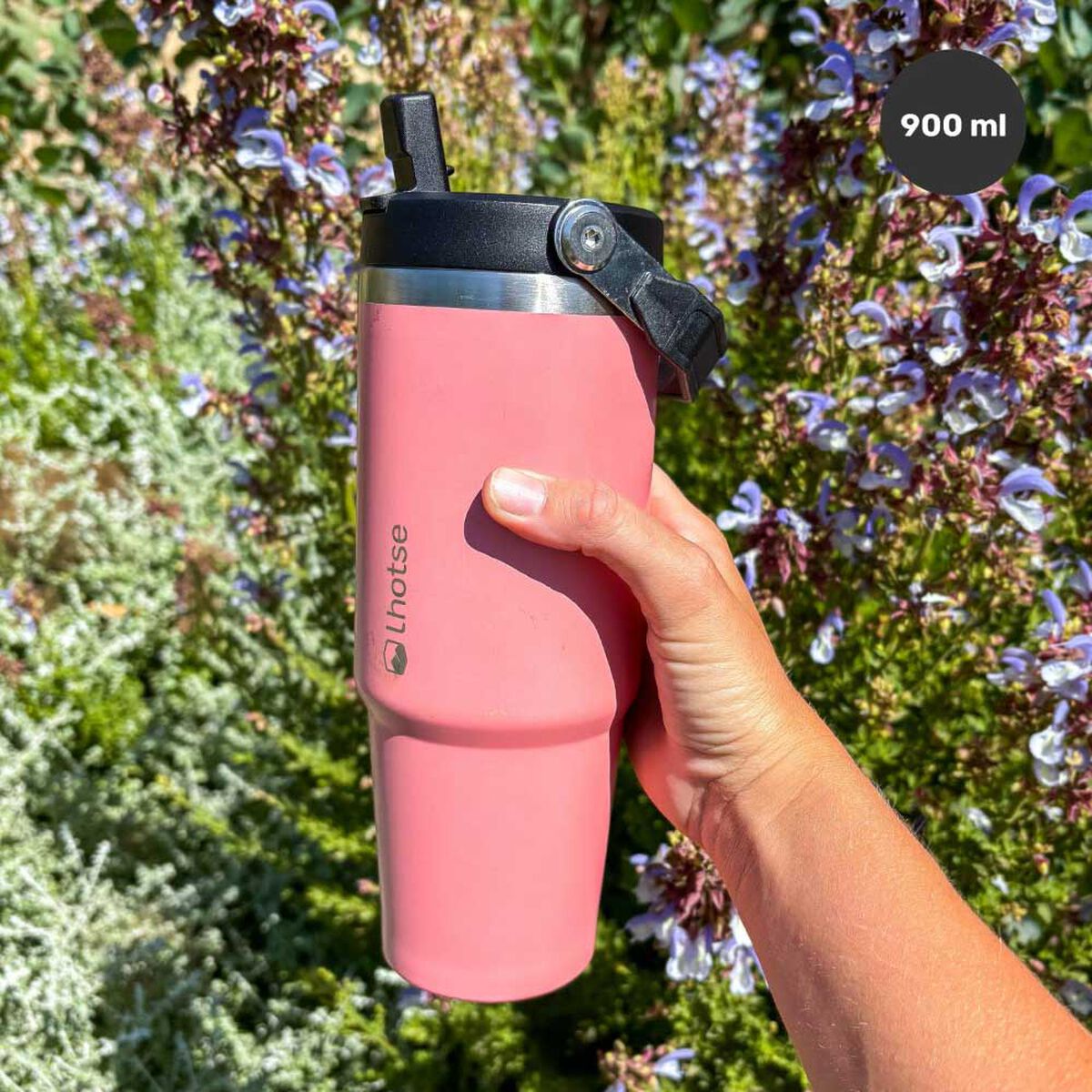 Botella T&eacute;rmica Insulada Lhotse Travel Mug 900 ml Rosado