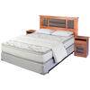 Box Spring  2 Plazas Flex Innova Lorraine + Madera + Textil