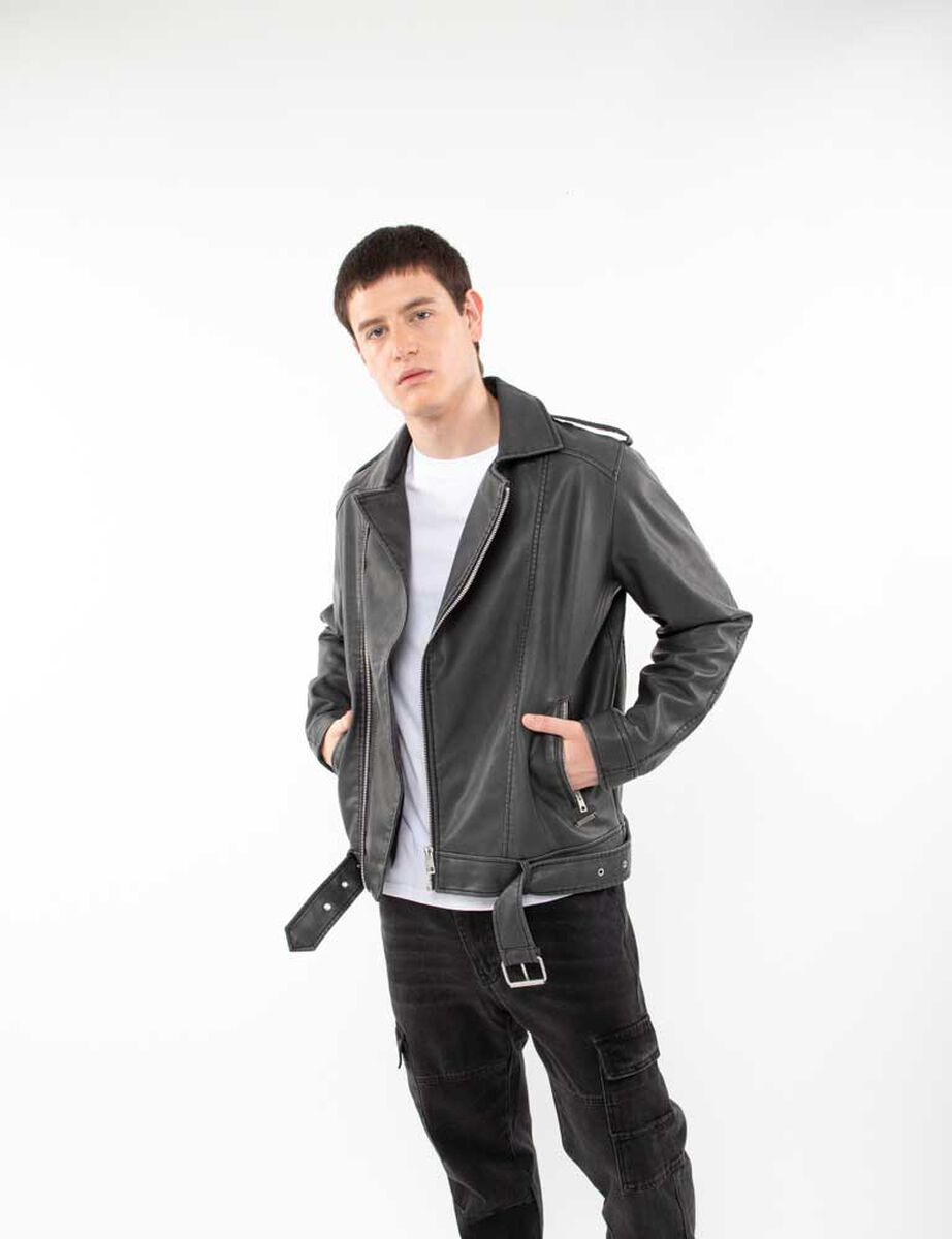 Chaqueta Ecocuero Hombre Fiorucci