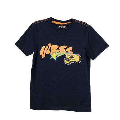 Polera Manga Corta Ni&ntilde;o Chess
