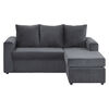 Sofá Seccional Bodevir BI-L 3 Cuerpos Gris