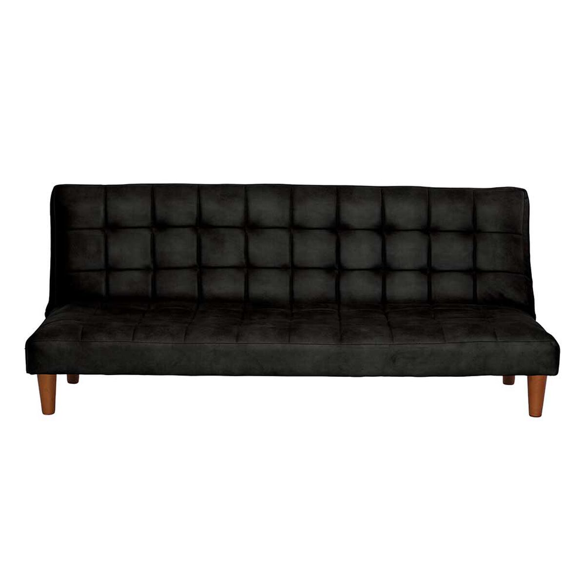 Fut&oacute;n Latam Home Turin Cuero 3 Cuerpos Negro