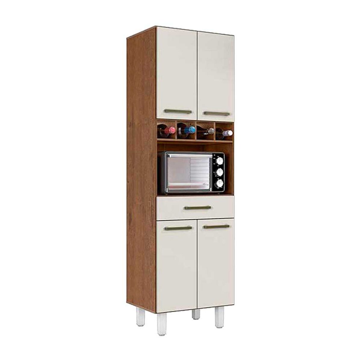 Combo Mueble de Cocina Casanova Ajax 3 Cajones 7 Puertas + Mueble de Cocina Rubi 1 Cajón 4 Puertas