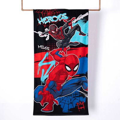 Toalla de Playa Infantil Spiderman Miles 70 x 140 cm