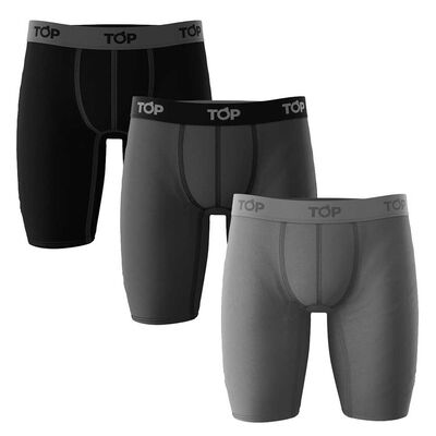 Pack 3 Bóxer Largo Hombre Top