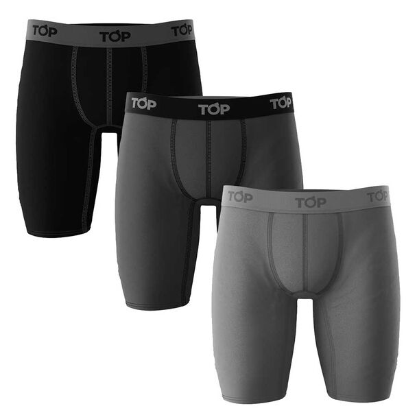 Pack 3 Bóxer Largo Hombre Top