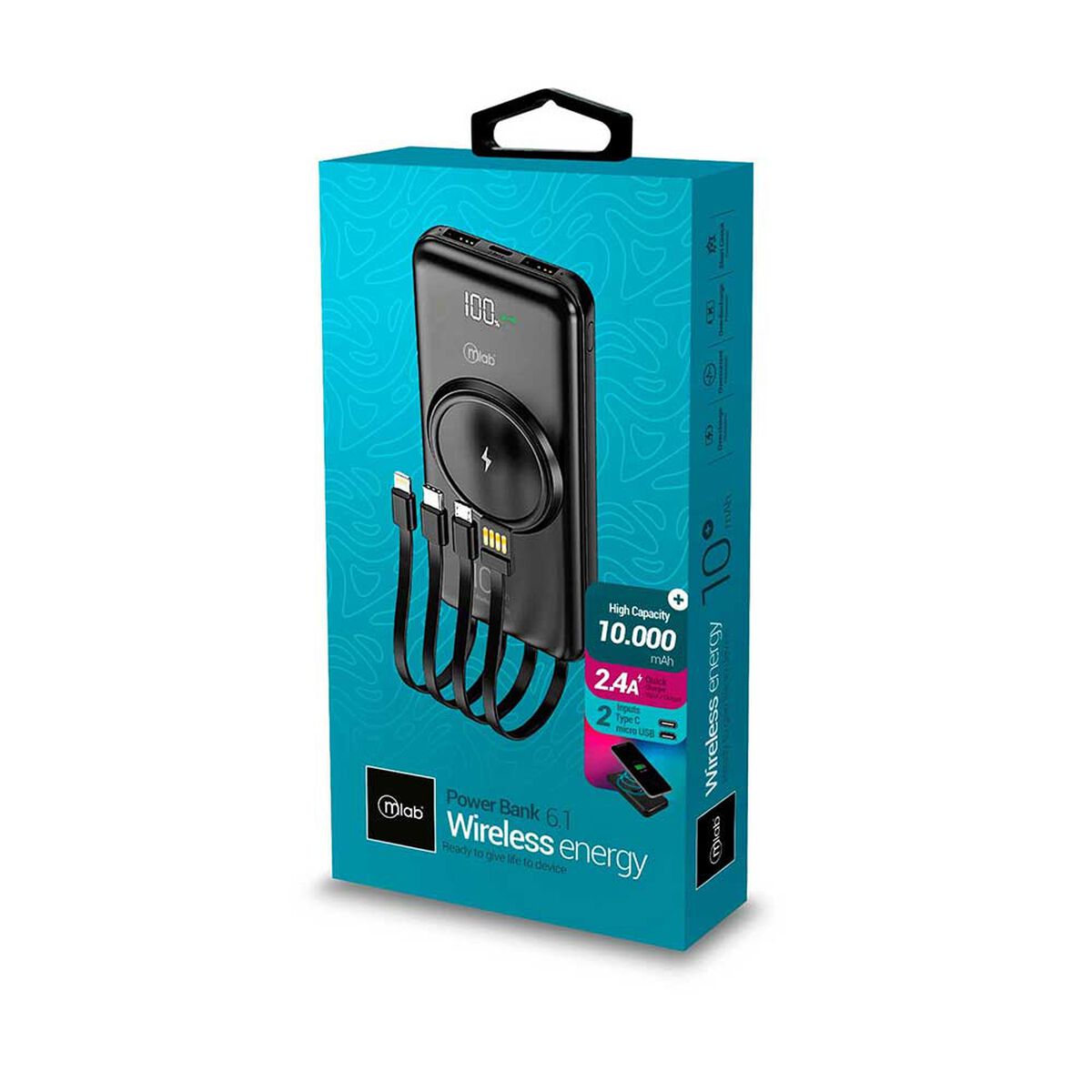 Power Bank MLAB 9410 10.000 mAh.