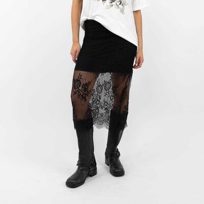 Falda Midi Slim Mujer Icono